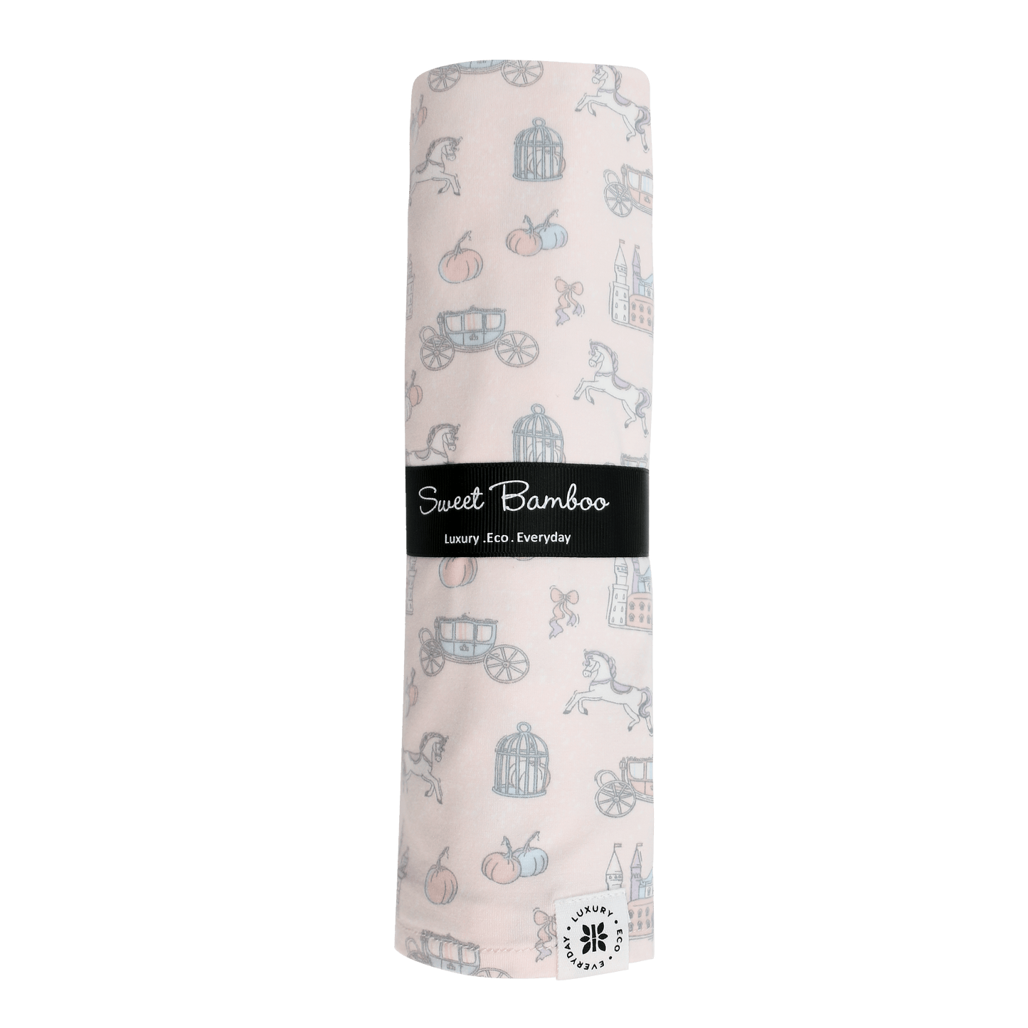 Fairy Godmother Swaddle Silky Baby Blanket By Sweet Bamboo Sweet Bamboo Everetts Place: Online Boutique