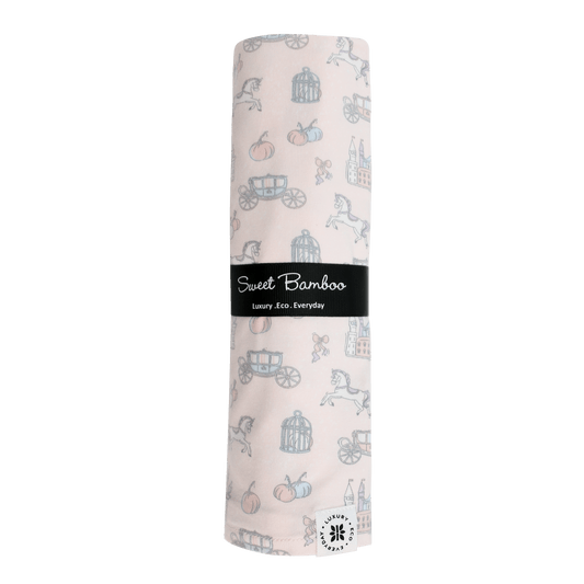 Fairy Godmother Swaddle Silky Baby Blanket By Sweet Bamboo Sweet Bamboo Everetts Place: Online Boutique