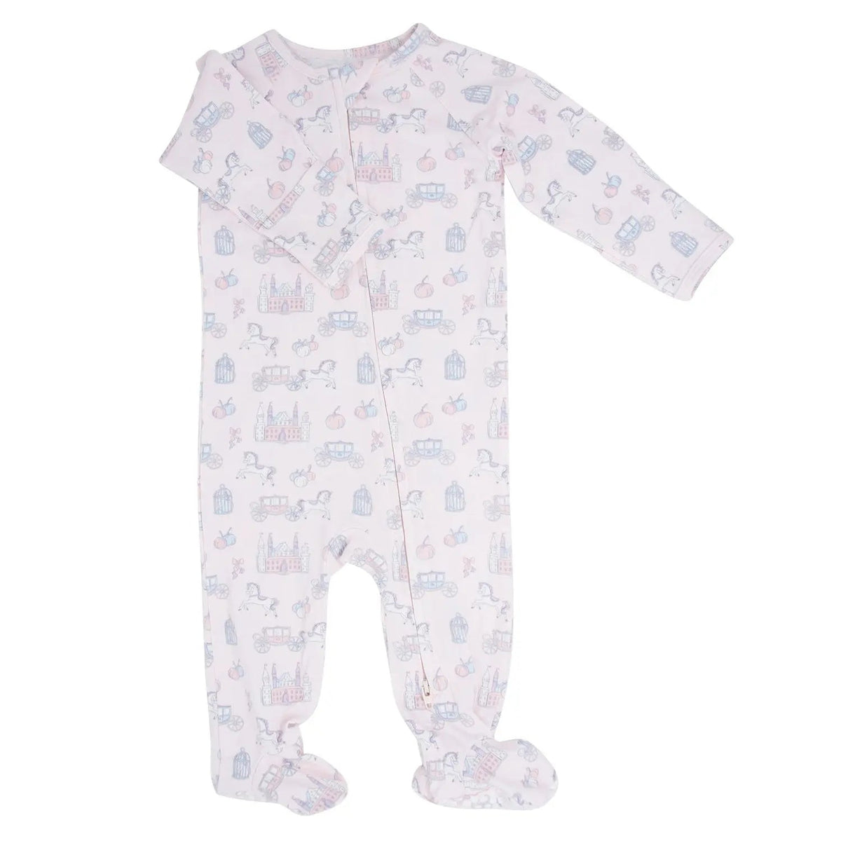 Sweet Bamboo Fairy Godmother Zipper Footie - 