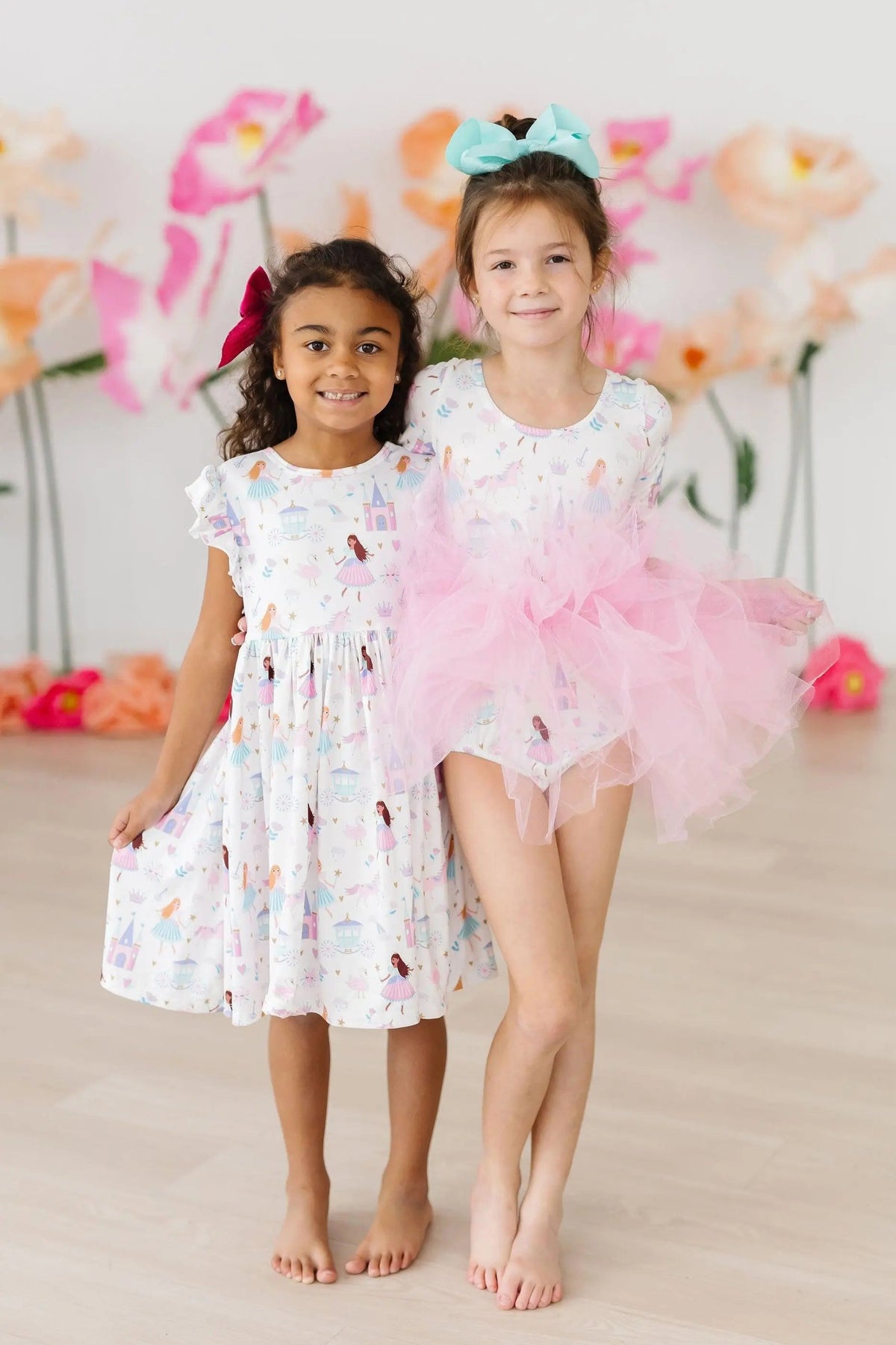 Mila & Rose ® Fairy Princess 3/4 Sleeve Tutu Leotard - 