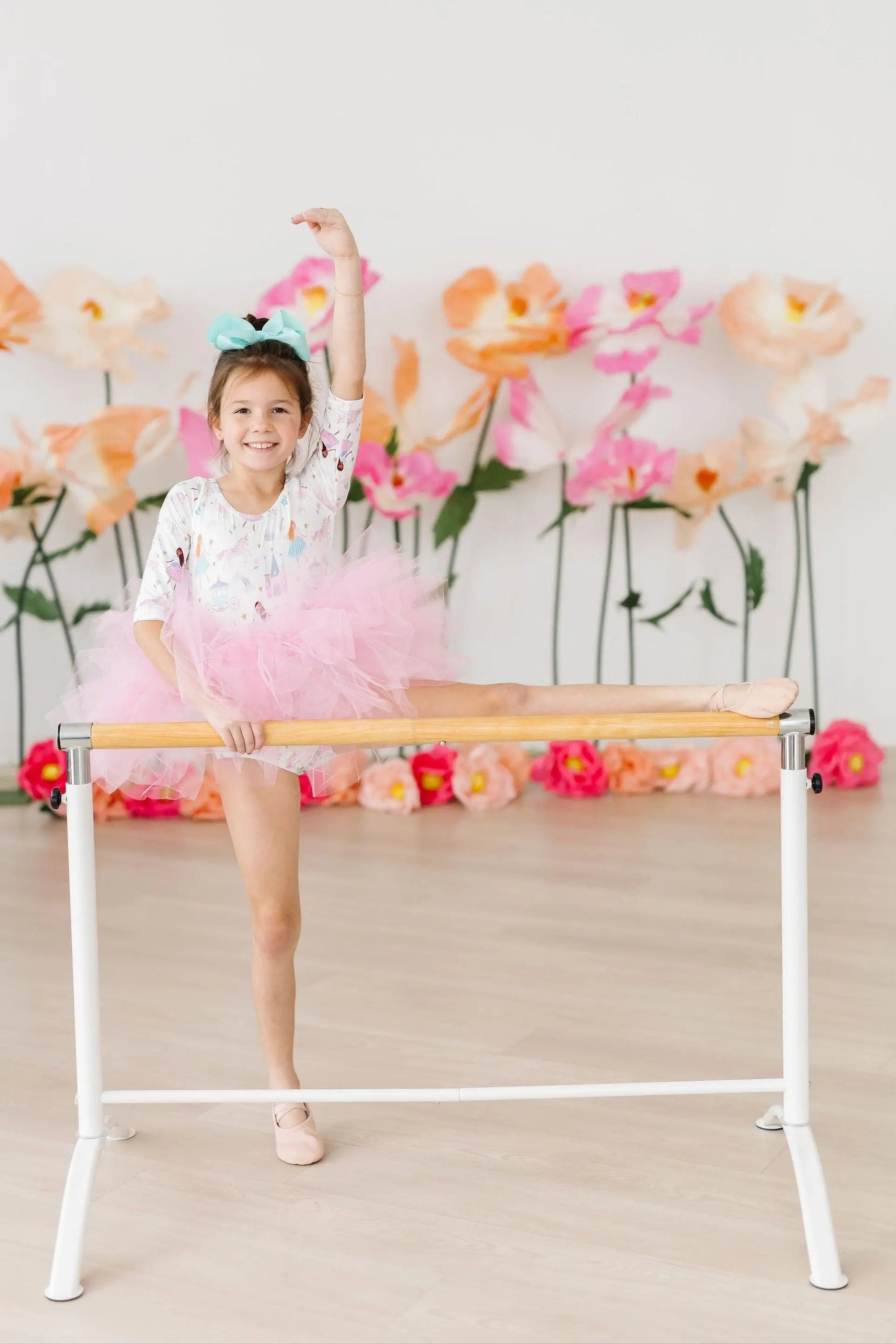 Mila & Rose ® Fairy Princess 3/4 Sleeve Tutu Leotard - 