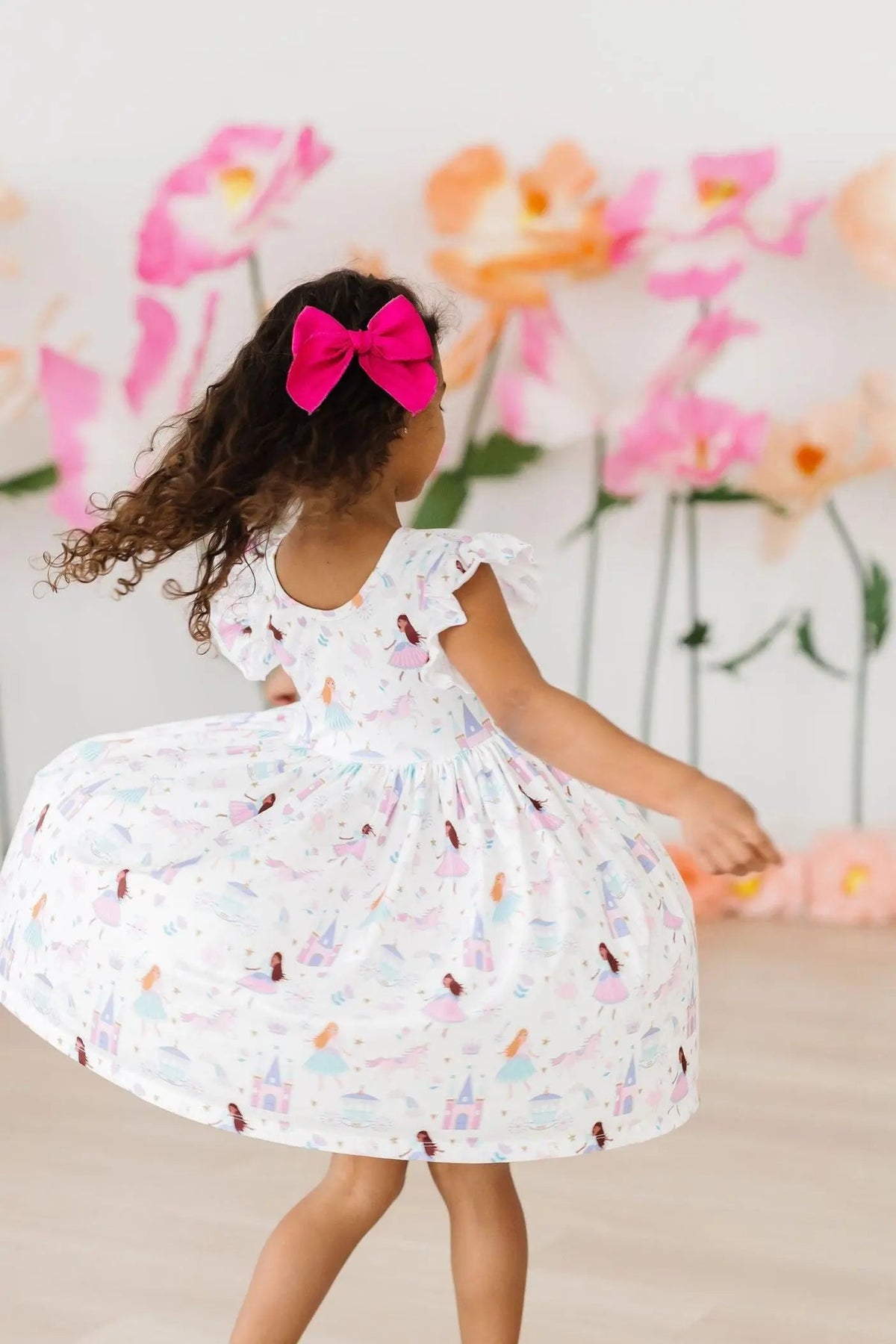 Mila & Rose ® Fairy Princess Flutter Sleeve Twirl Dress - 