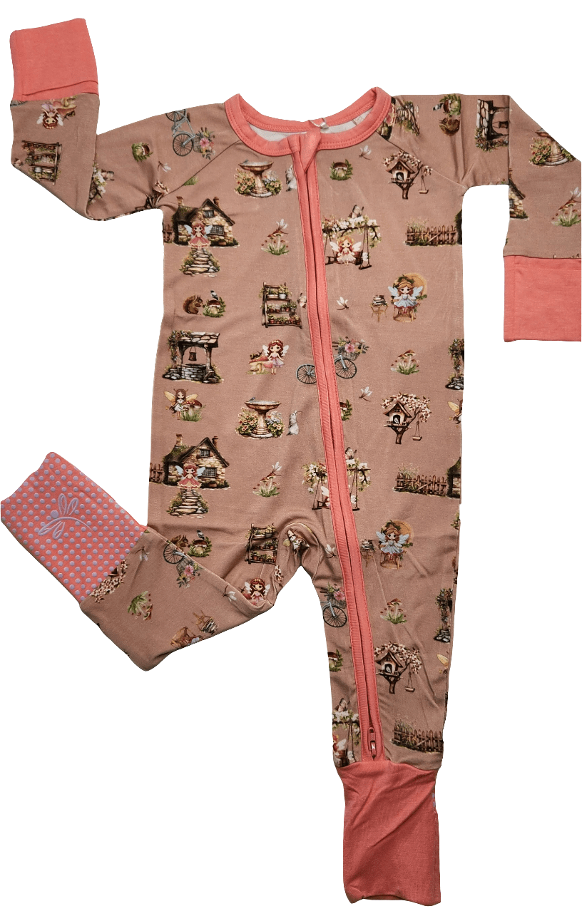 Dragonfly Dreams Bamboo Fairytale Dreams Convertible Zip - Up