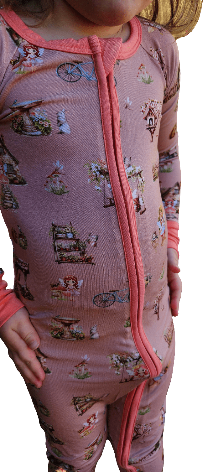 Dragonfly Dreams Bamboo Fairytale Dreams Convertible Zip - Up