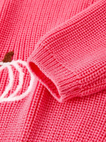 Rylee Faith Designs Fall Girls Thanksgiving Halloween Pumpkin Pink Pullover - Everetts Place Boutique - 