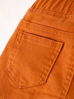 Rylee Faith Designs Fall Halloween And Thanksgiving Bow Bell Bottoms With Bow - 