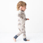 Fall Rainbow Romper by Bestaroo