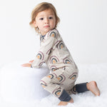 Fall Rainbow Romper by Bestaroo