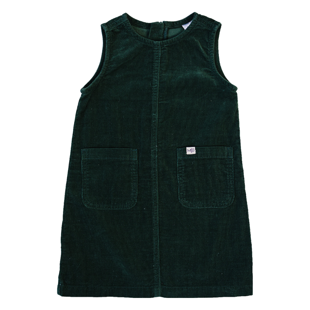 Forest Corduroy Dress by Mebie Baby