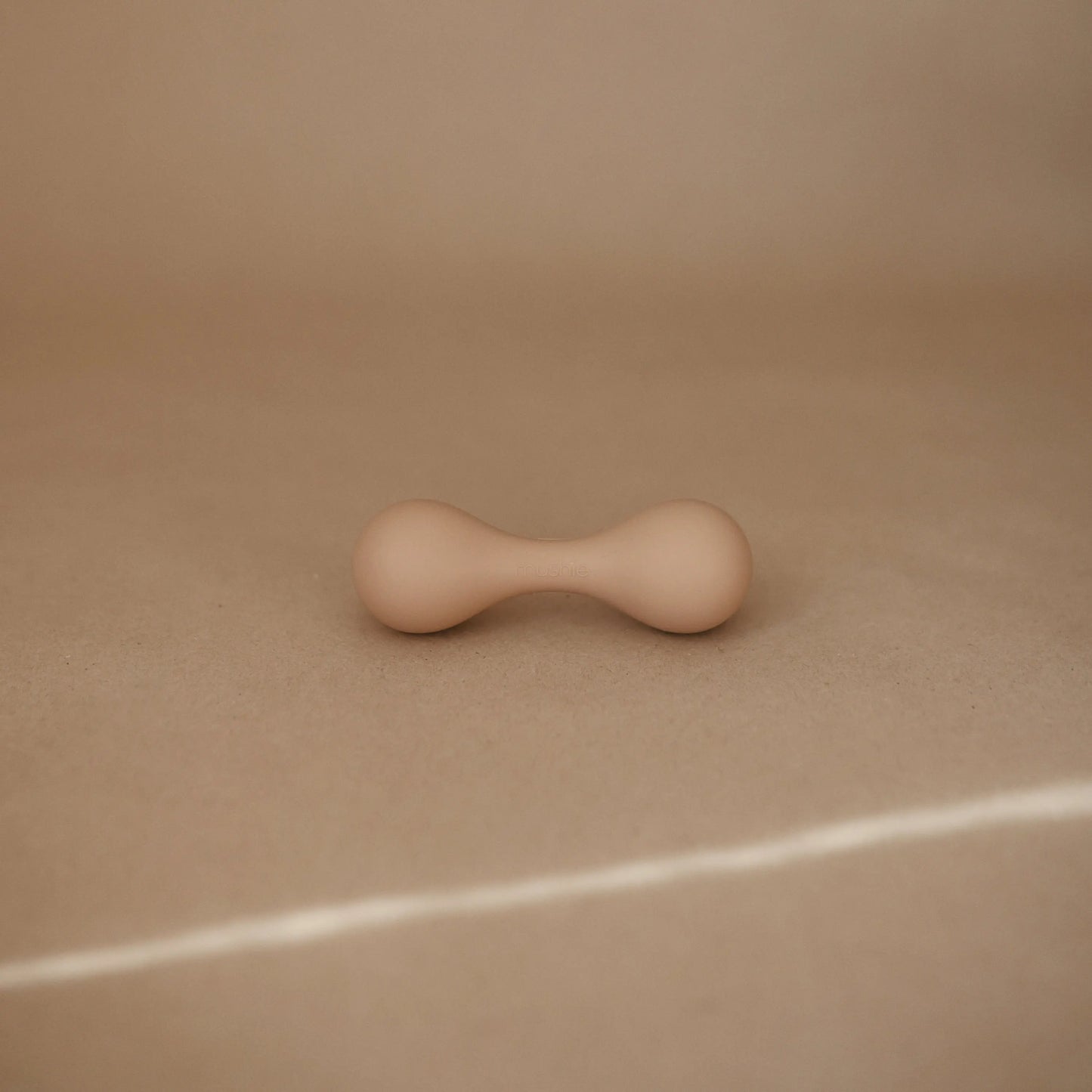 Silicone Baby Rattle Toy for Infants Gentle Sensory Experience Easy to Hold Design Mushie