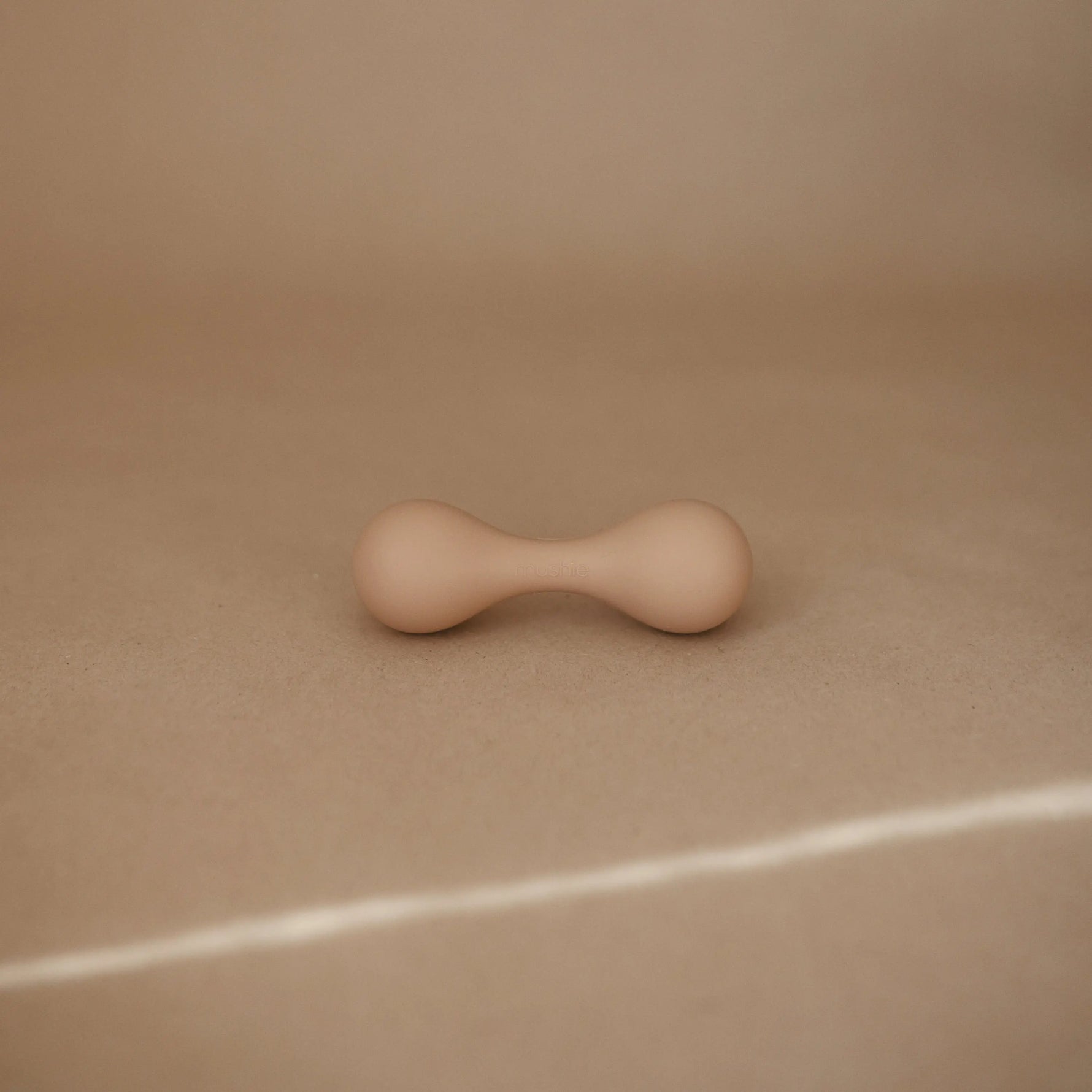 Mushie Silicone Baby Rattle Toy for Infants Gentle Sensory Experience Easy to Hold Design - Baby & Toddler > Baby Toys & Activity Equipment > Baby Activity Toys > Rattles toys