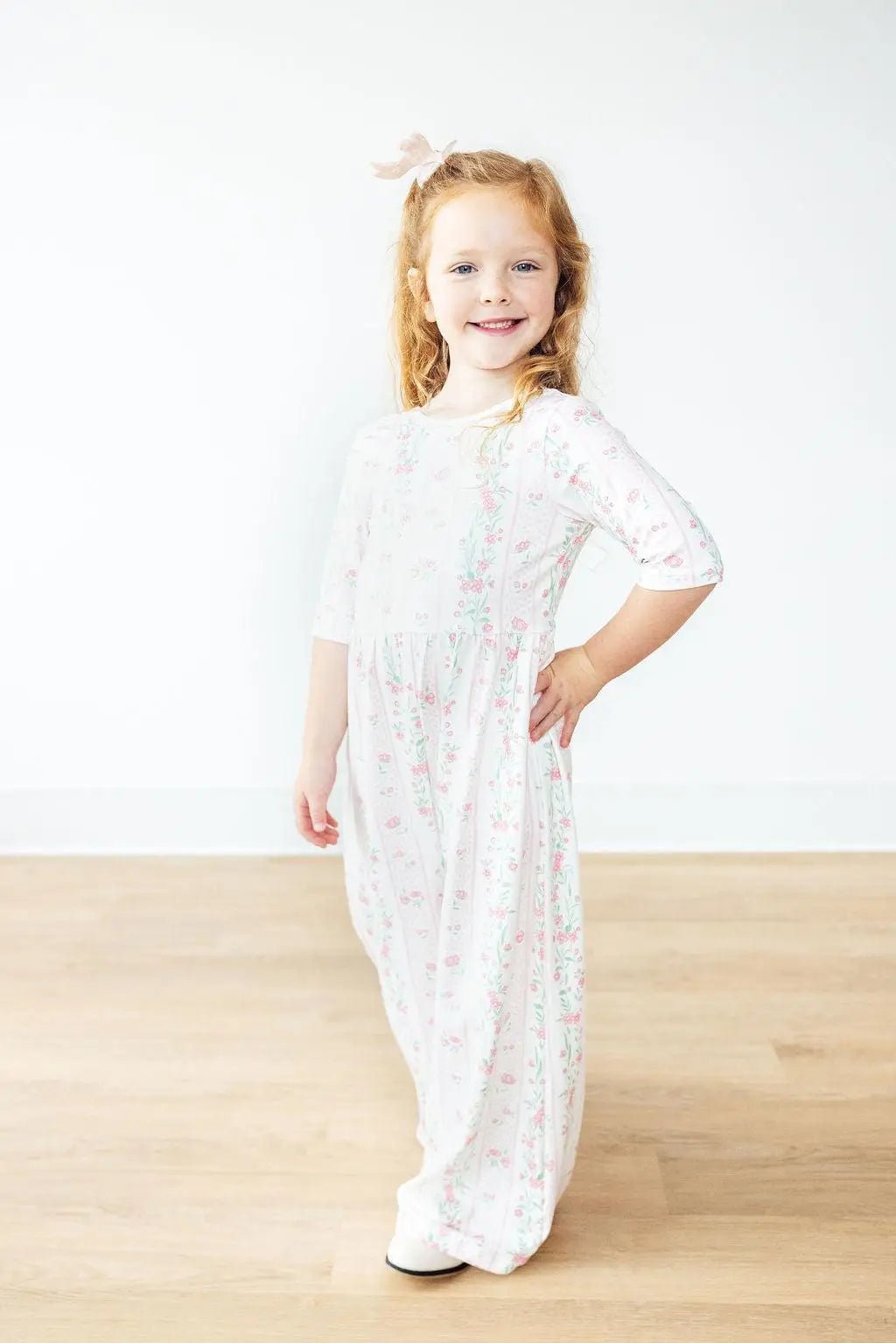 Mila & Rose ® Fancy Florals Wide Leg Jumpsuit - 
