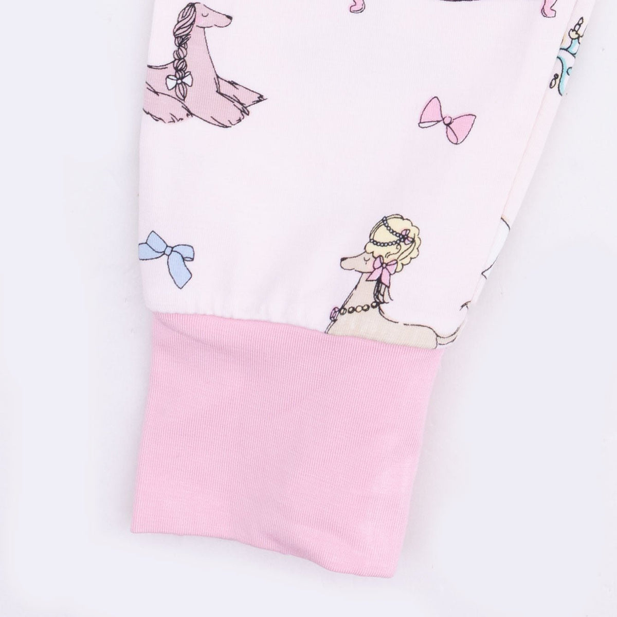 Angel Dear Fancy Hounds with Bows - Short Sleeve Loungewear SetEveretts Place
