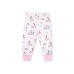Angel Dear Fancy Hounds with Bows - Short Sleeve Loungewear Set - 