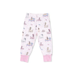 Angel Dear Fancy Hounds with Bows - Short Sleeve Loungewear Set - 