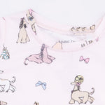 Angel Dear Fancy Hounds with Bows - Short Sleeve Loungewear SetEveretts Place