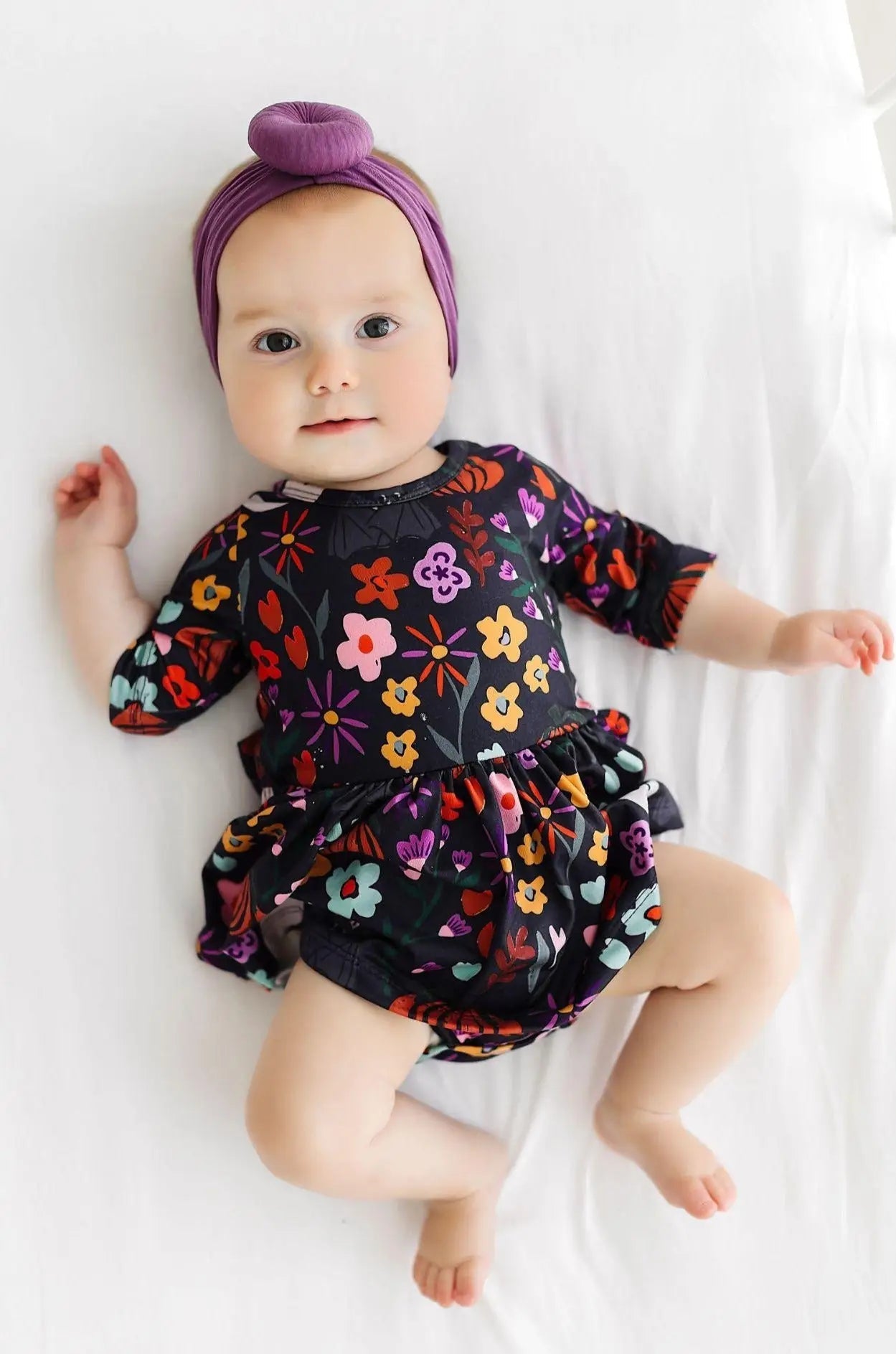 Mila & Rose ® Fangtastic Twirl Halloween Bodysuit for Baby Girls - 