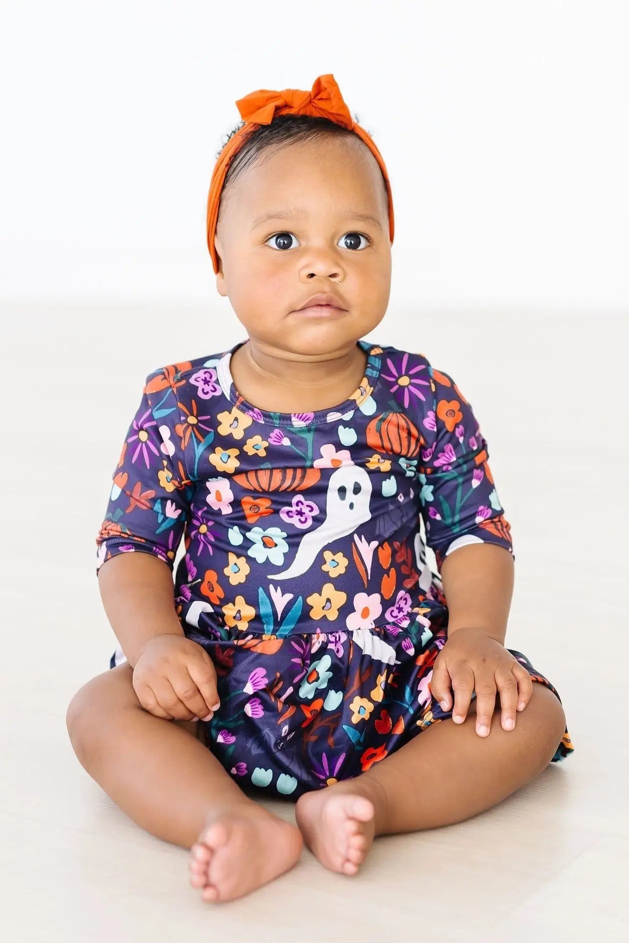 Mila & Rose ® Fangtastic Twirl Halloween Bodysuit for Baby Girls - 