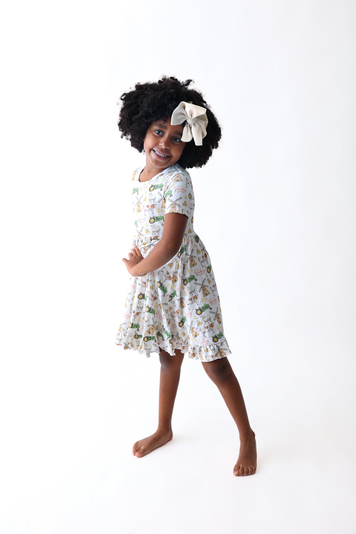 DREAM BIG LITTLE CO FARM LOVIN' DREAM RUFFLE DRESSEveretts Place