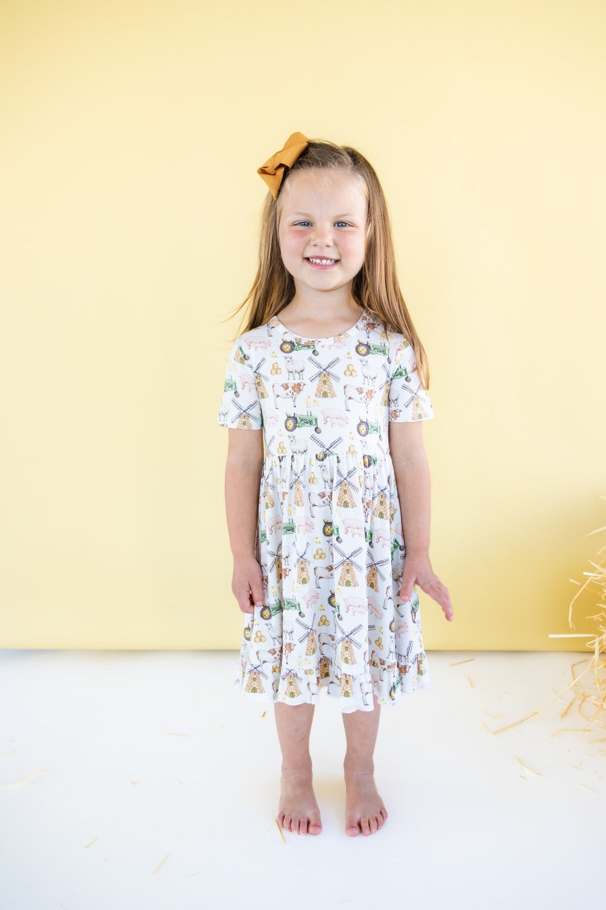 DREAM BIG LITTLE CO FARM LOVIN' DREAM RUFFLE DRESSEveretts Place