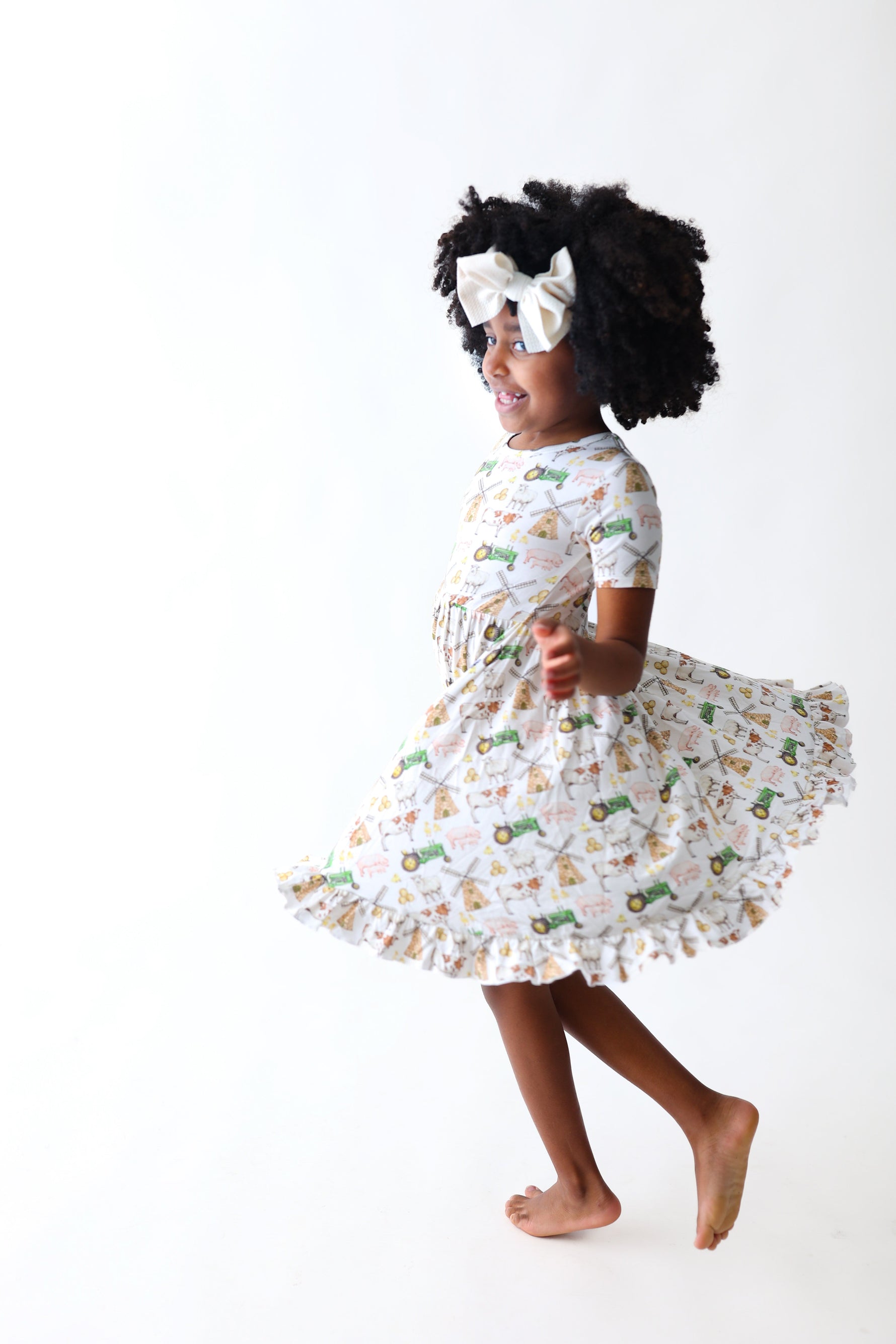 DREAM BIG LITTLE CO FARM LOVIN' DREAM RUFFLE DRESSEveretts Place