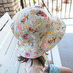 Honey Lemonade Farm Melody Kids Sun Hat with Lightweight Fabric for Outdoor Fun - 