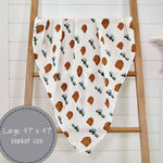 How We Roll Swaddle Blanket by LollyBanks