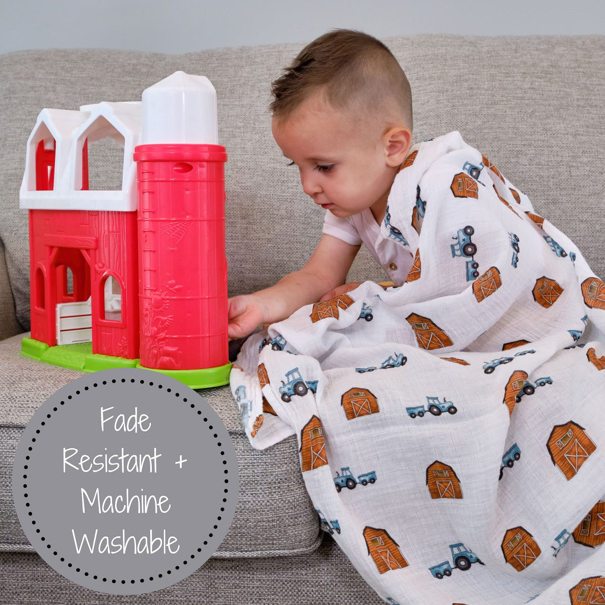 How We Roll Swaddle Blanket by LollyBanks