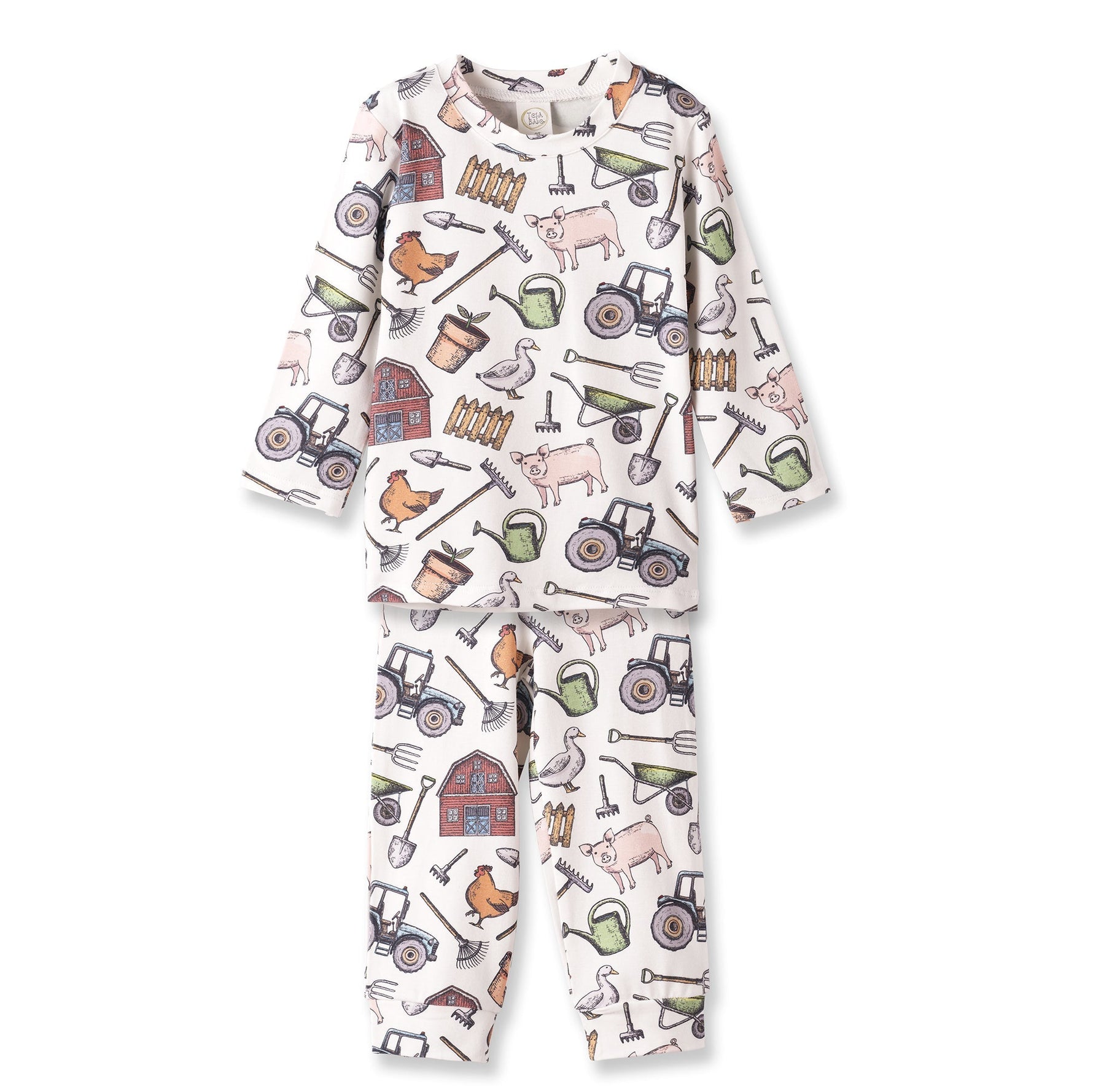 Tesa Babe Farmer's Market Kids Bamboo Pajama SetEveretts Place
