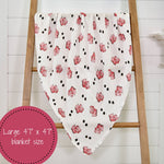 Oink Oink Swaddle Blanket by LollyBanks