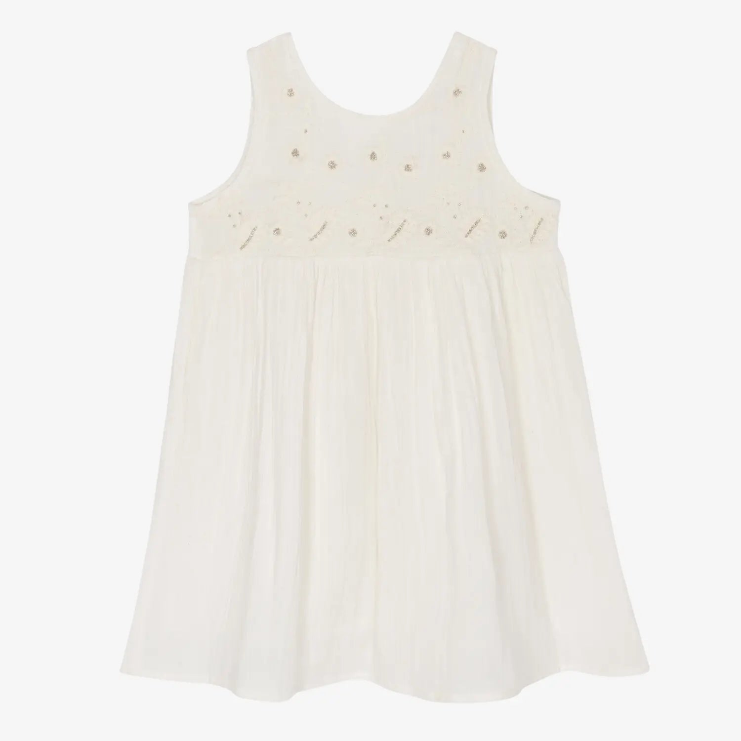 Bestaroo farrah dress in off white - 
