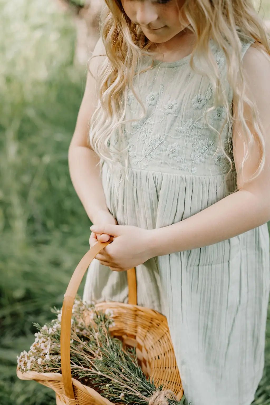 Bestaroo farrah dress in sage - 