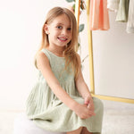 Bestaroo farrah dress in sage - 