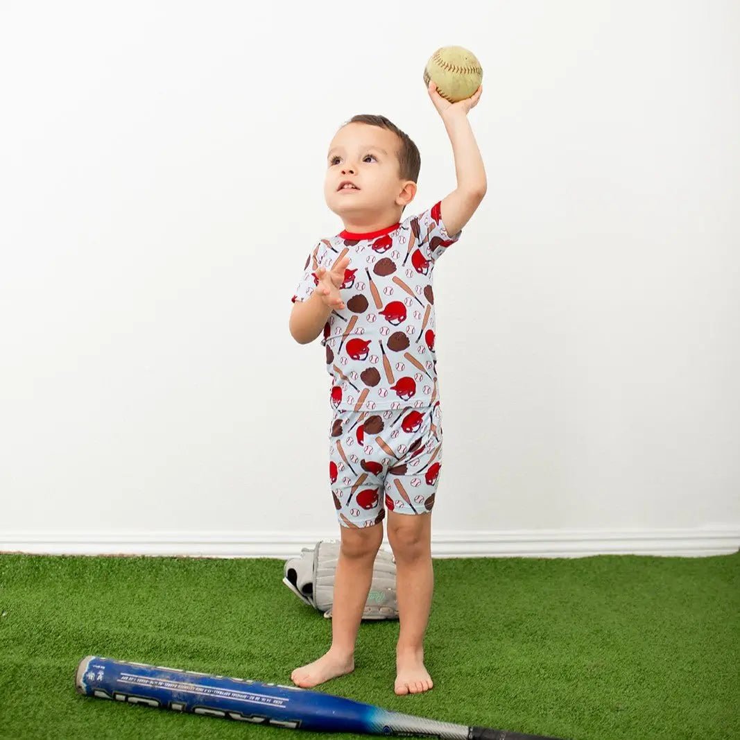 Fastball S/S Top & Shorts - Sleeve, Baby & Toddler Clothing, Child, Toddler, Happiness | Everetts Place