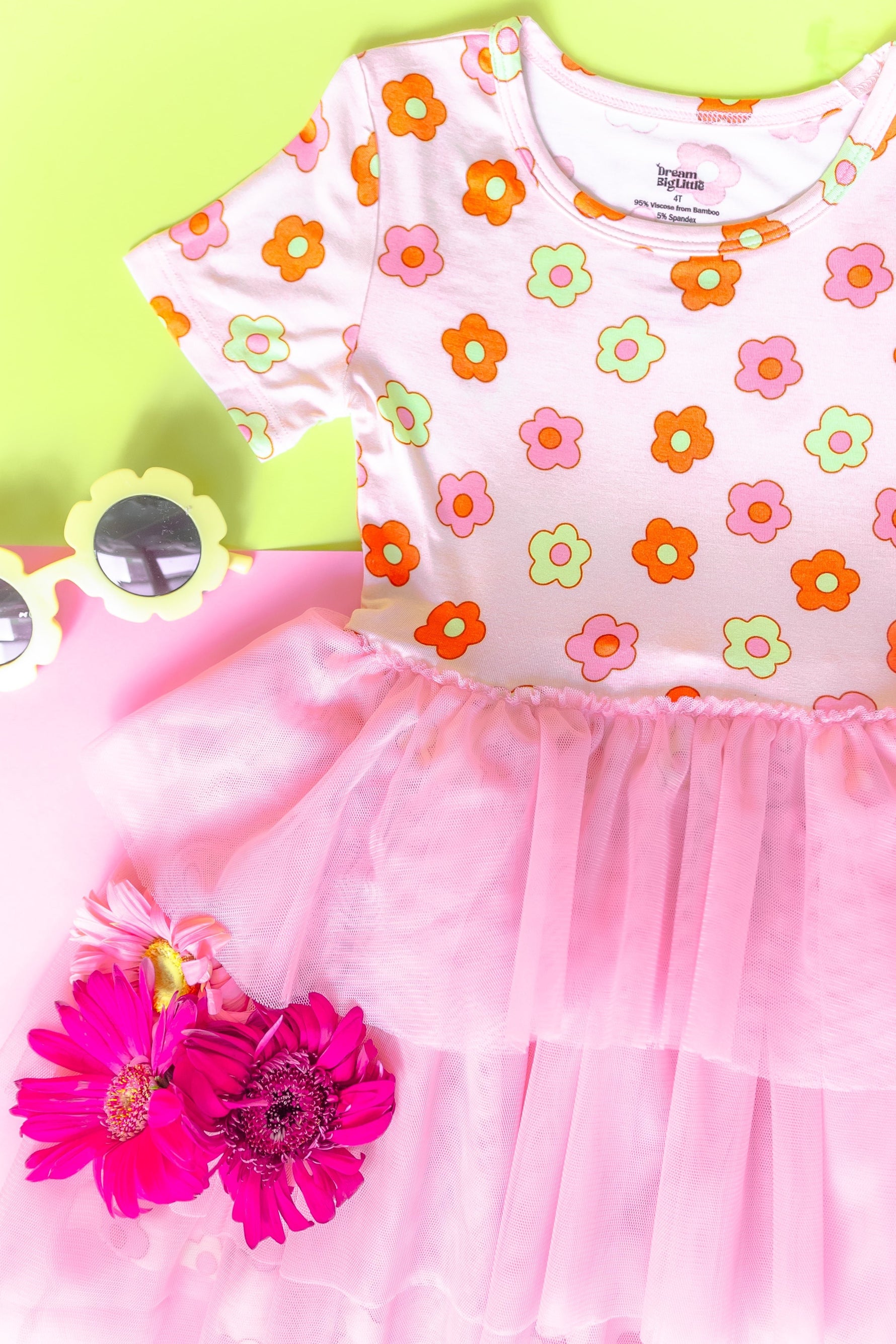 DREAM BIG LITTLE CO FEELIN' FLOWERFUL DREAM TUTU DRESSEveretts Place