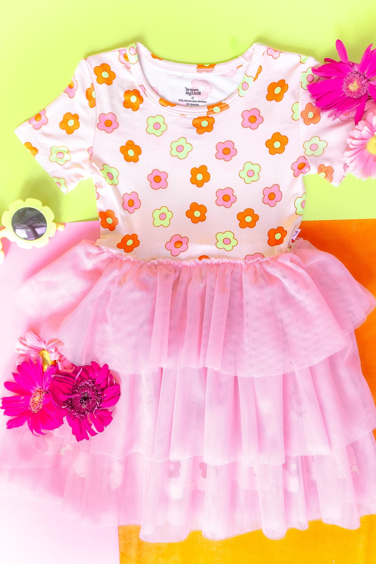 DREAM BIG LITTLE CO FEELIN' FLOWERFUL DREAM TUTU DRESSEveretts Place