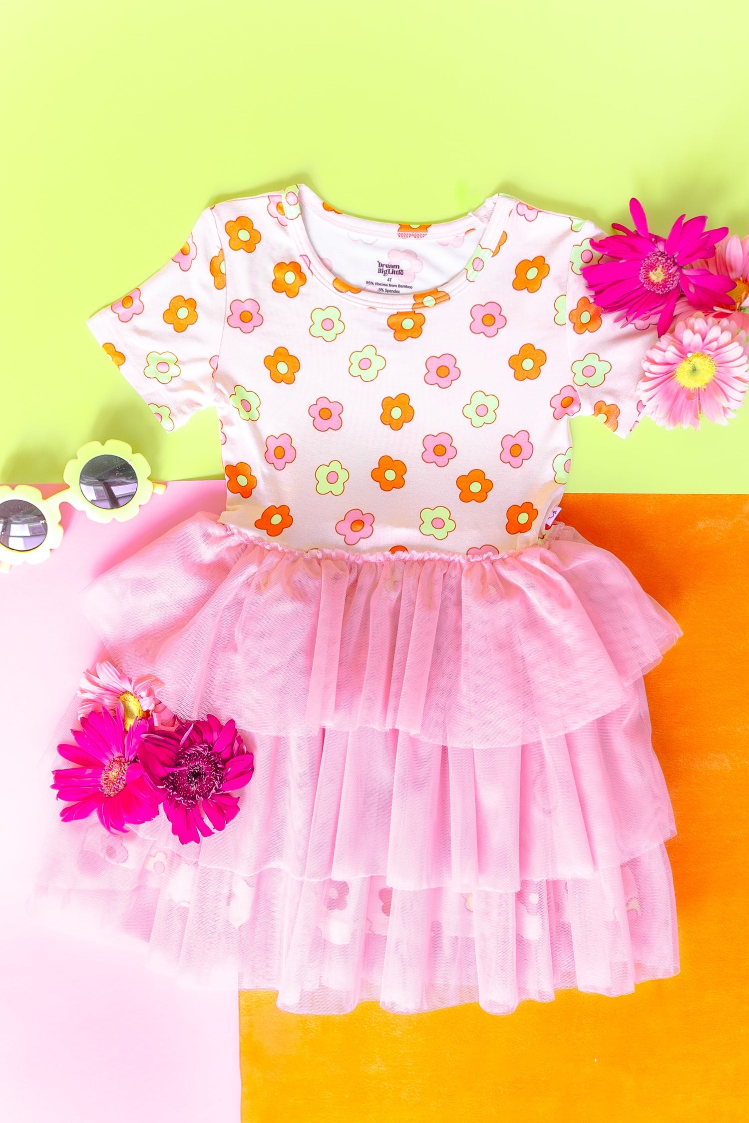 DREAM BIG LITTLE CO FEELIN' FLOWERFUL DREAM TUTU DRESSEveretts Place