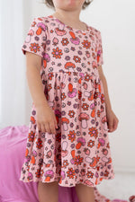 DREAM BIG LITTLE CO FEELIN' MUSHY DREAM RUFFLE DRESSEveretts Place