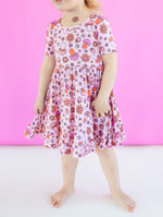 DREAM BIG LITTLE CO FEELIN' MUSHY DREAM RUFFLE DRESSEveretts Place