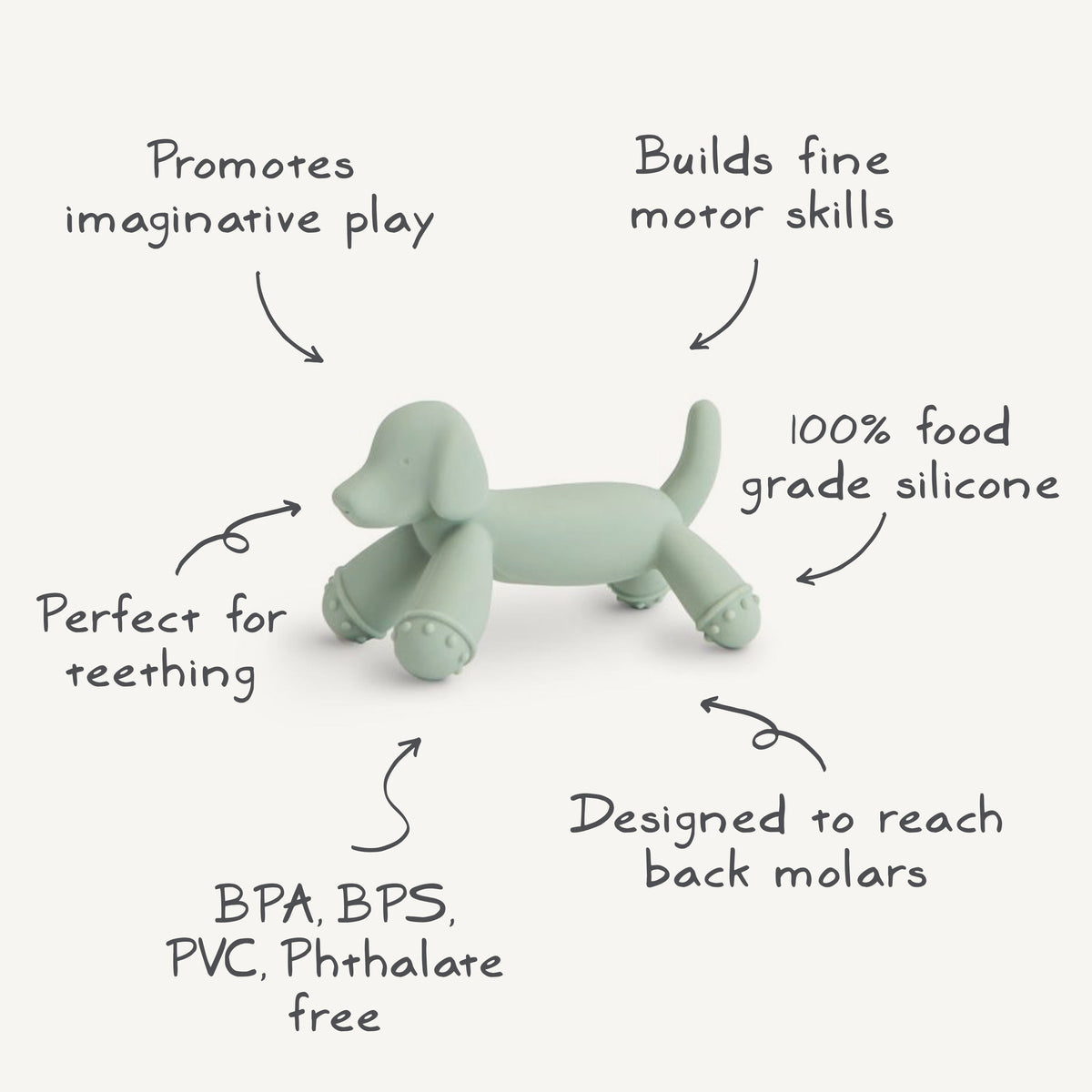 Mushie Figurine TeetherEveretts Place