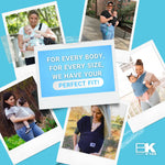 Baby K'tan Baby K'tan Original Baby Carrier Denim Wrap Style Hands-Free Cotton Carrier - Baby & Toddler > Baby Transport > Baby Carriers Slings