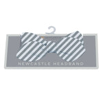 Newcastle Classics Finley Stripe Bamboo Baby Headband with Eco-Friendly Fabric for Infants - Apparel & Accessories > Clothing Accessories > Hair Accessories > Headbands Bamboo Headband