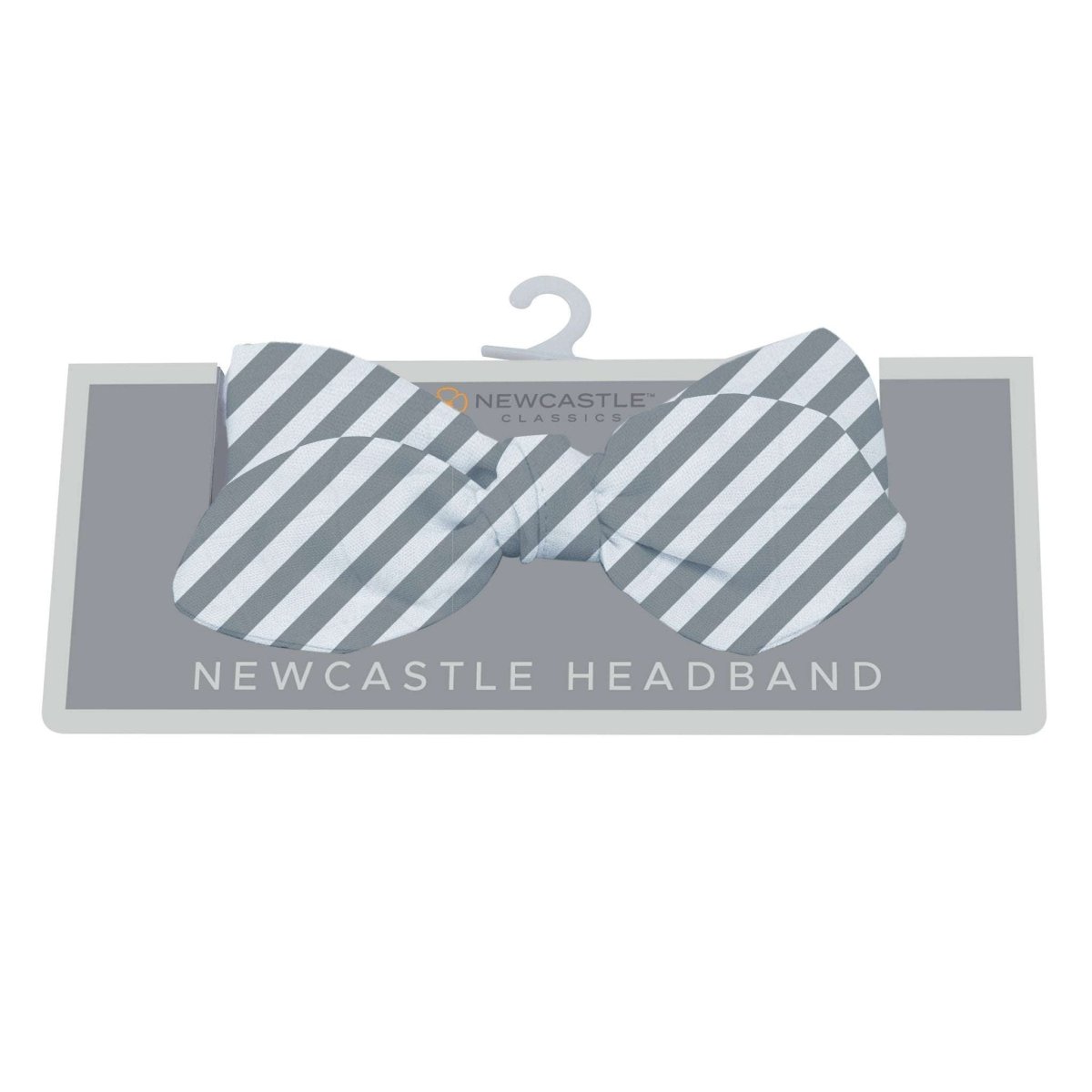 Newcastle Classics Finley Stripe Bamboo Baby Headband with Eco - Friendly Fabric for Infants - 