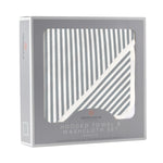Newcastle Classics Finley Stripe Bamboo Hooded Towel and Washcloth Set - 