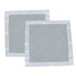 Newcastle Classics Finley Stripe Bamboo Muslin Security Blanket for Babies and Toddlers - Baby & Toddler > Swaddling & Receiving Blankets > Receiving Blankets Bamboo Security Blanket