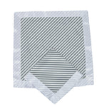 Newcastle Classics Finley Stripe Bamboo Muslin Security Baby Blankie