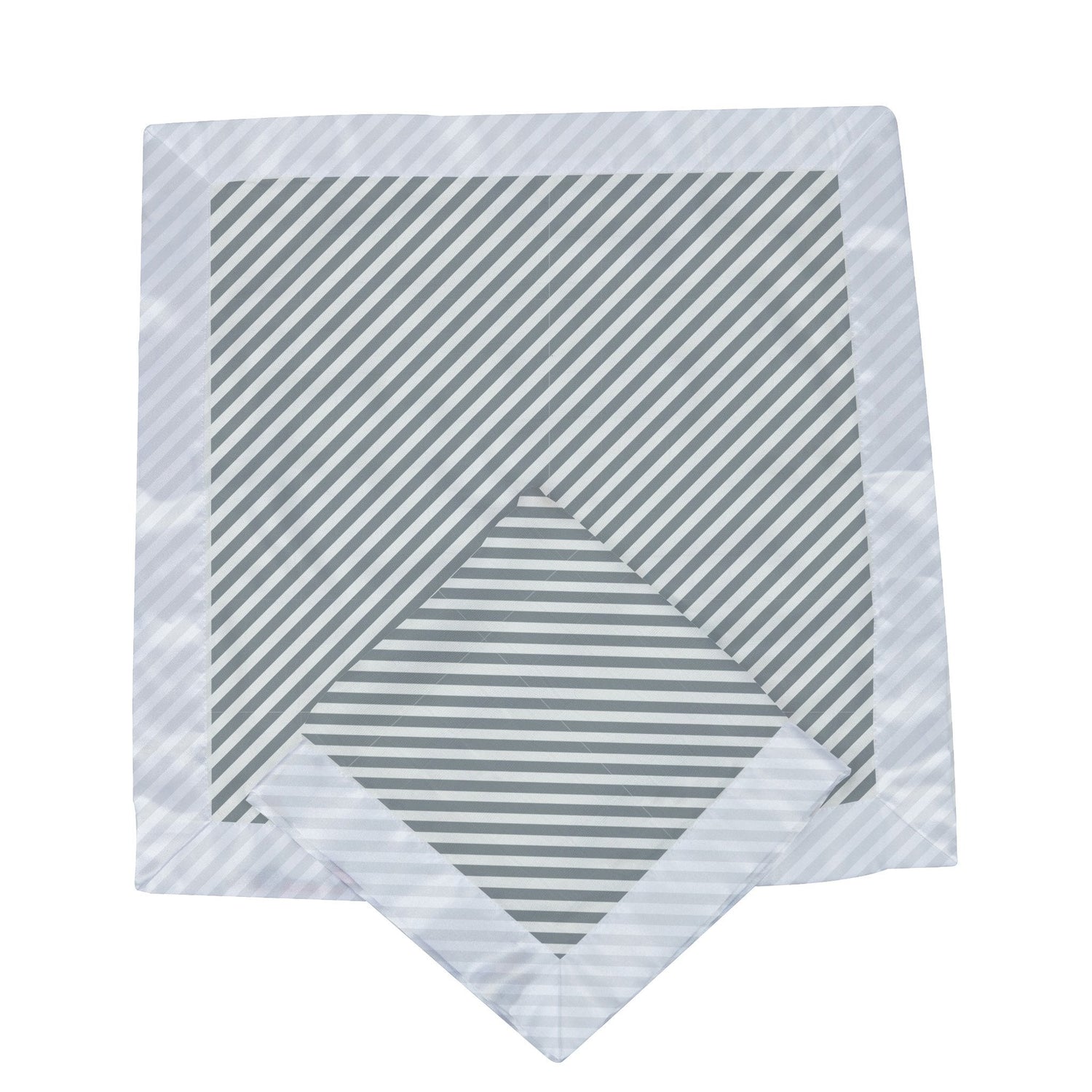 Newcastle Classics Finley Stripe Bamboo Muslin Security Baby Blankie