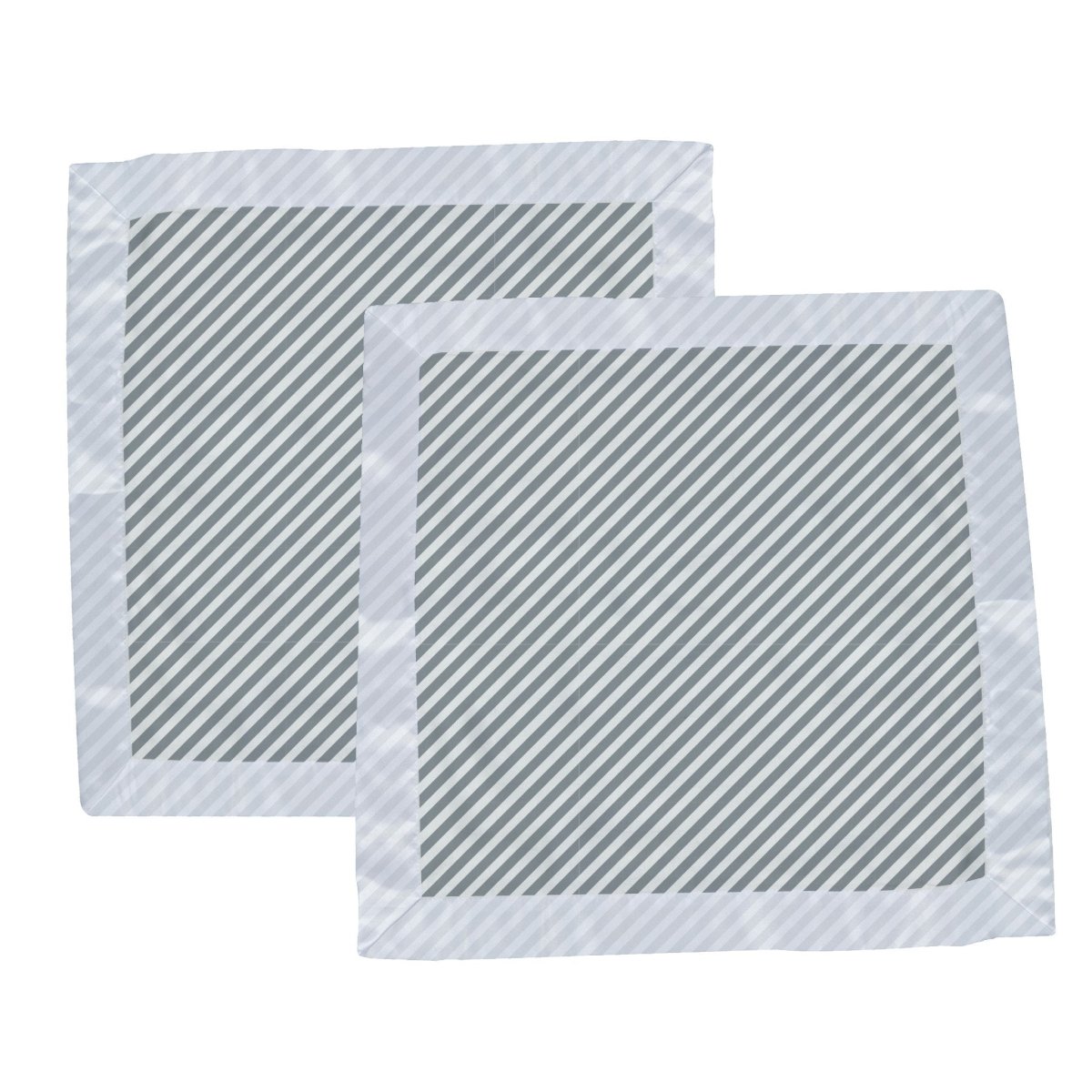 Newcastle Classics Finley Stripe Bamboo Muslin Security Blanket for Babies and Toddlers - 