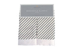 Newcastle Classics Finley Stripe Bamboo Muslin Security Blanket for Babies and Toddlers - 