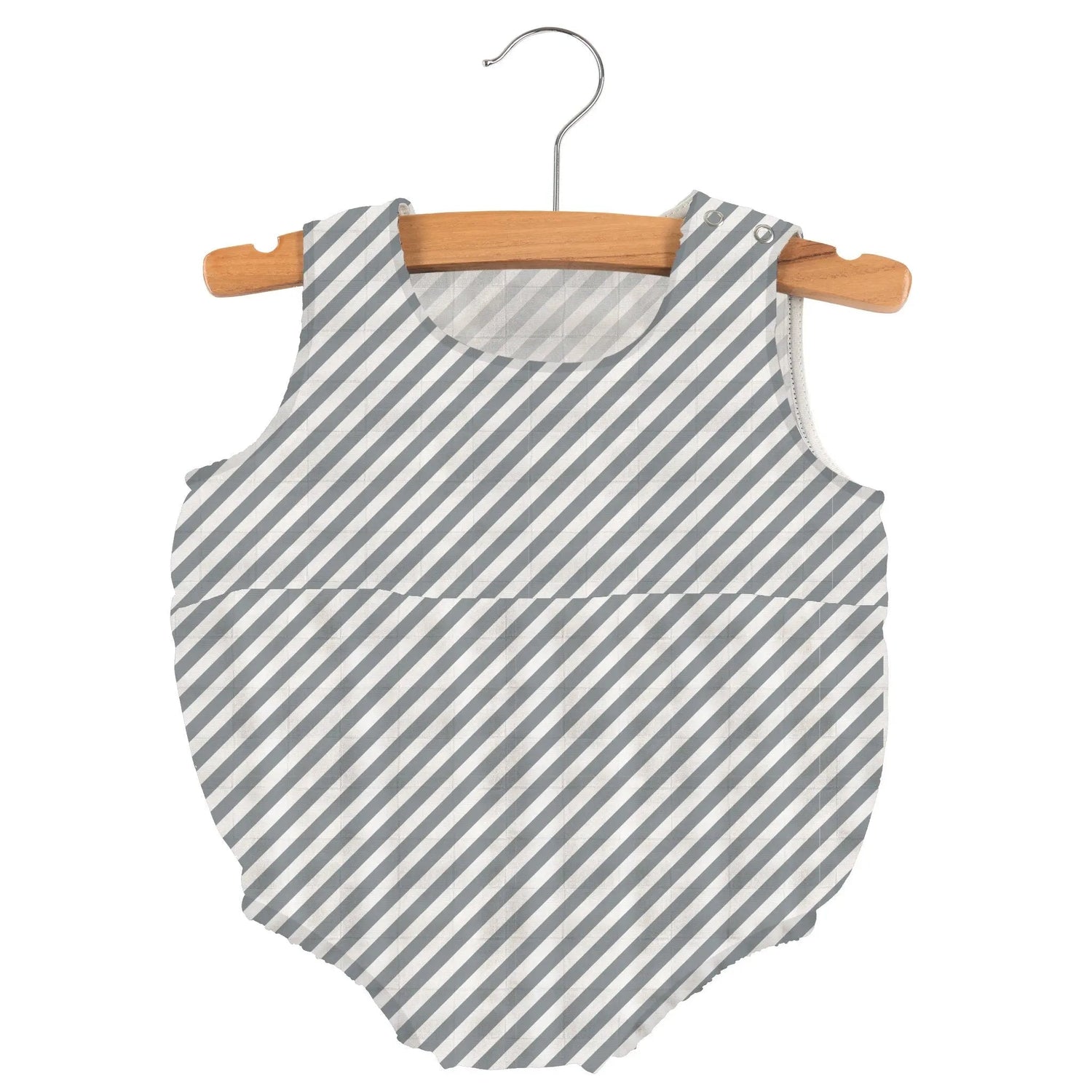 Finley Stripe Bamboo Newcastle Mini Bubble - Baby & Toddler Clothing, Sleeve, White, Textile, One-piece garment | Everetts Place
